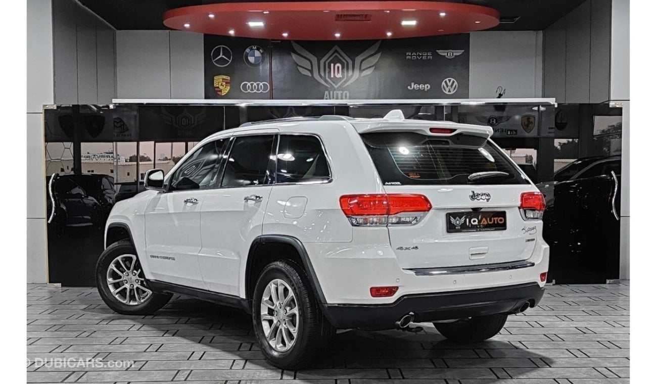 جيب جراند شيروكي AED 2,500 P.M | 2015 JEEP GRAND CHEROKEE LIMITED V6 3.6 L 4X4 | GCC | PANORAMIC ROOF | FULLY LOADED