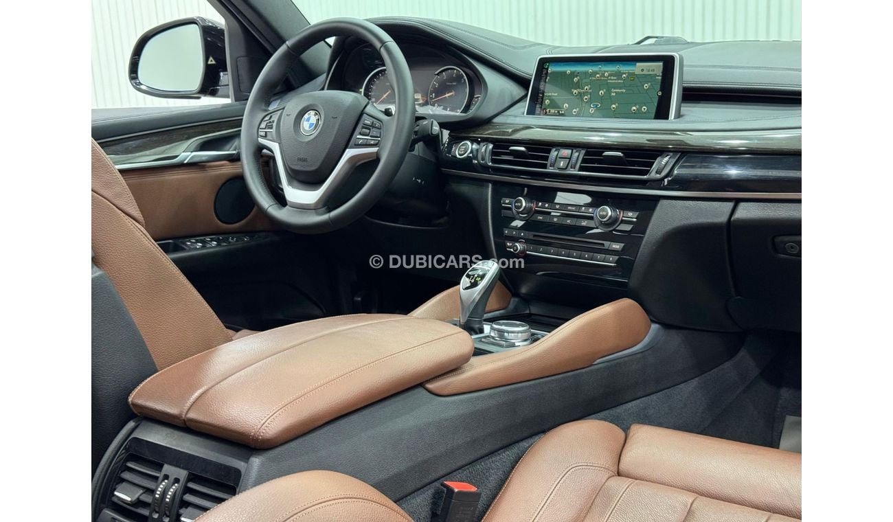 بي أم دبليو X6 35i Exclusive 3.0L 2016 BMW X6 xDrive35i, Service History, Low Kms, Excellent Condition, GCC