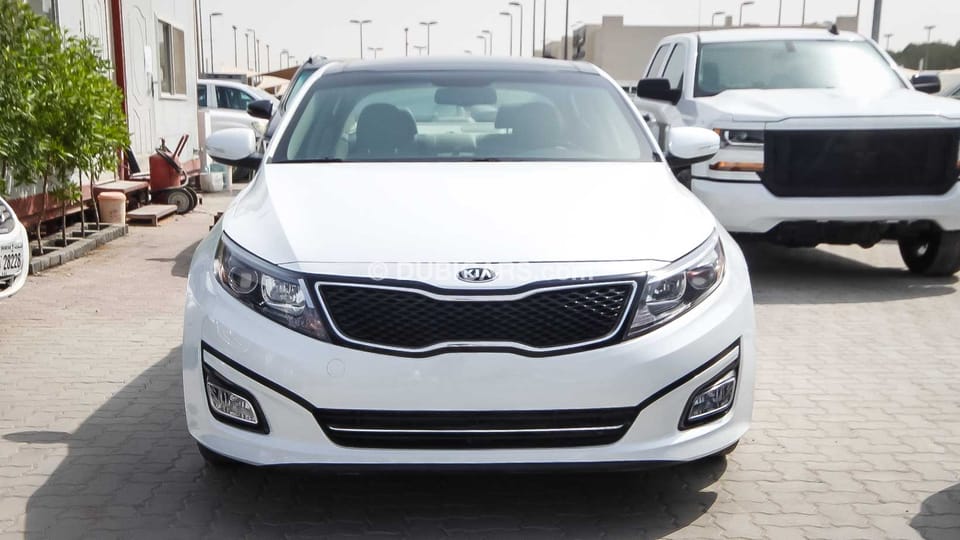 Kia Optima EX GDI for sale: AED 35,000. White, 2015