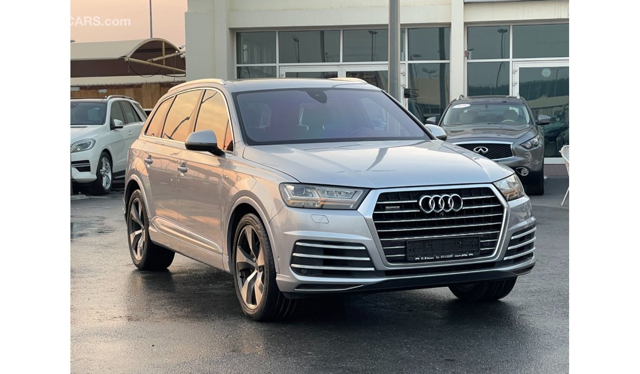 Audi Q7 45 TFSI quattro 45  Audi Q7 TFSI QUATTRO 45 SLINE_Gcc_2016_Excellent_Condition _Full option