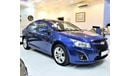 Chevrolet Cruze FULL SERVICE HISTORY! PERFECT CONDITION! Chevrolet Cruze LT 2014 Model!! in Blue Color! GCC Specs