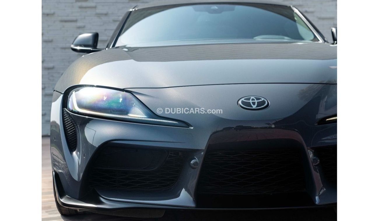 Toyota Supra AED 3,302 PM • SUPRA GR SPORT • ONLY 19,000 KMS • AL FUTTAIM TOYOTA WARRANTY UNTIL 2026 OR 100K KMS