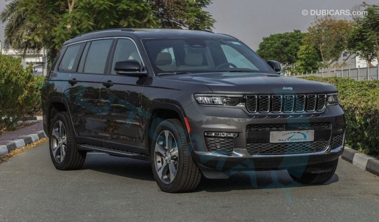 Jeep Grand Cherokee Limited L Plus Luxury V6 3.6L , 2024 GCC , 0Km , With 3 Years or 60K Km Warranty @Official Dealer