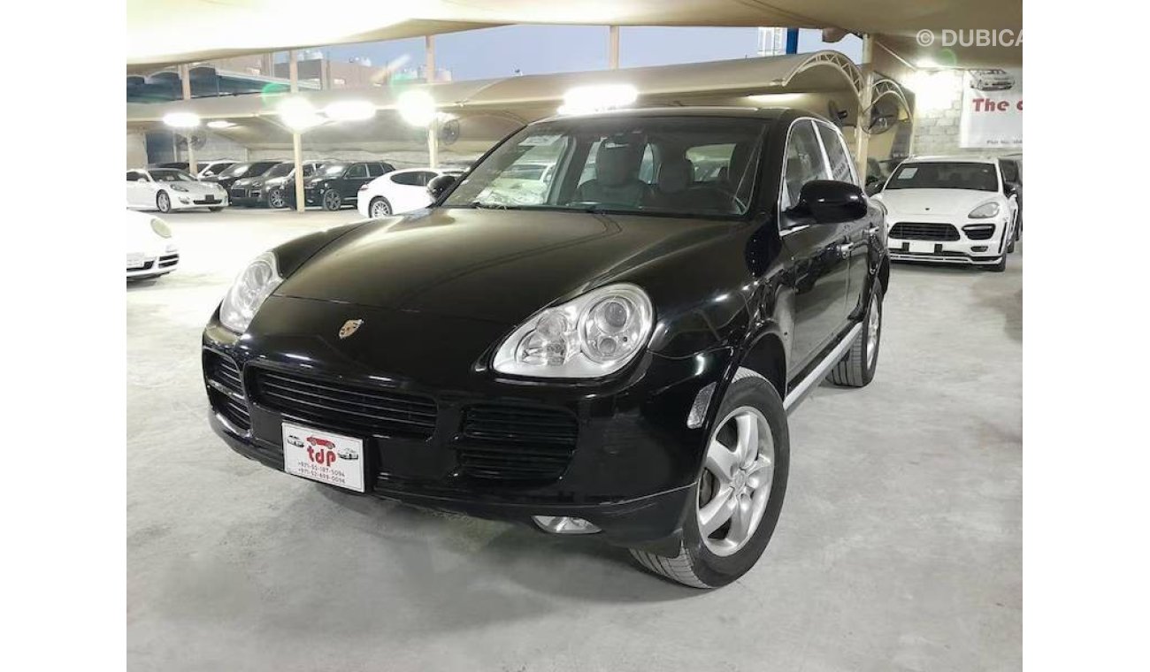 بورش كايان أس PORSCHE CAYENNE S 4.5L 2005 WITH LEATHER SEATS, T.V NAVIGATION, DRIVE RECORDER AND MUCH MORE...