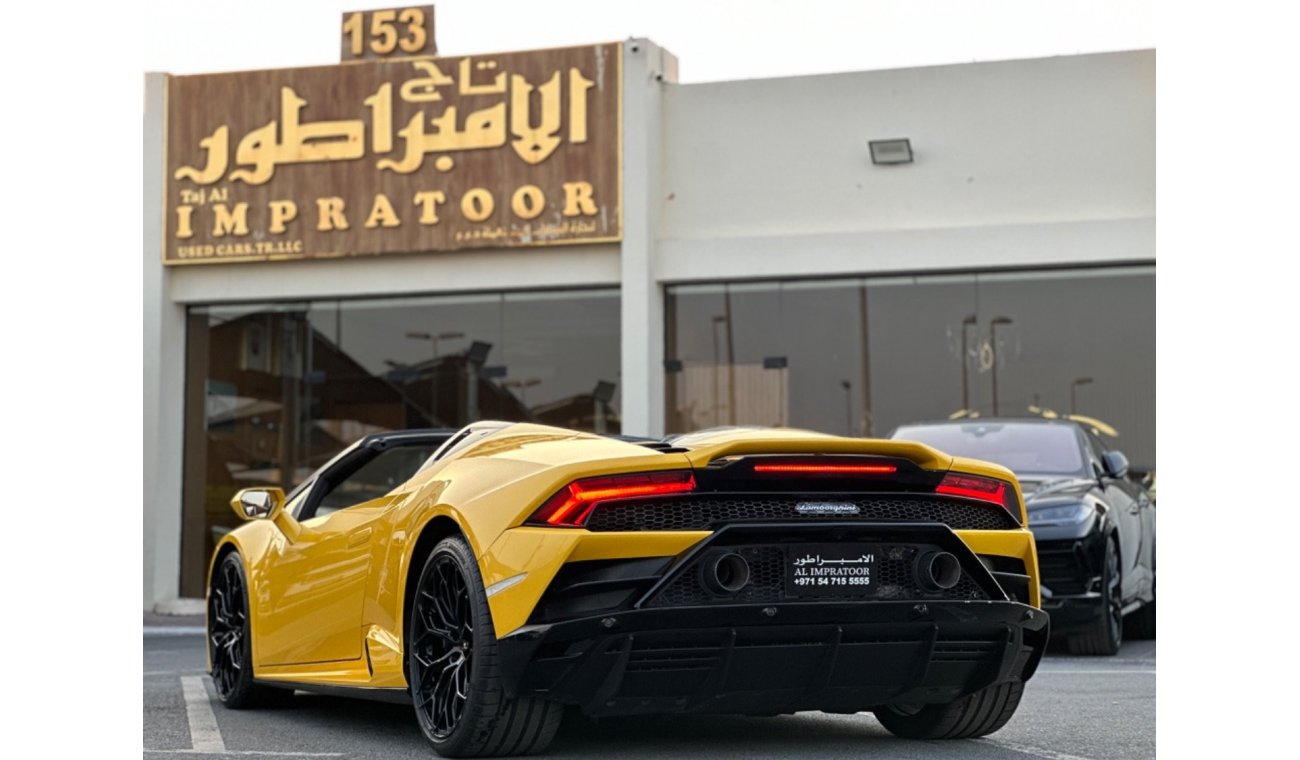 Lamborghini Huracan LP610 EVO Spyder HURACAN EVO SPYDER 2021 GCC