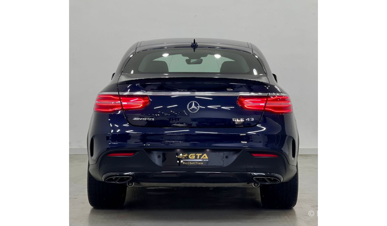 Mercedes-Benz GLE 43 AMG Coupe 2018 Mercedes GLE 43 AMG, Mercedes Service History, Warranty, Low Kms, GCC