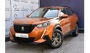 Peugeot 2008 AED 959 PM | ACTIVE 1.2L TC AT GCC MANUFACTURER WARRANTY 2028 OR 100K KM