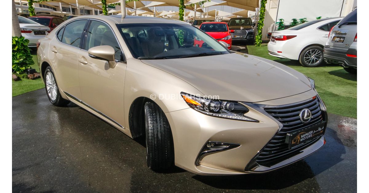 Lexus ES 350 for sale: AED 149,000. Gold, 2017