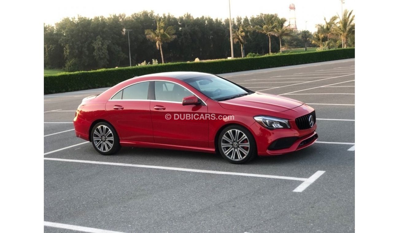 Mercedes-Benz CLA 250 Sport MODEL 2018 CAR PERFECT CONDITION INSIDE AND OUTSIDE FULL OPTION PANORAMIC ROOF LEATHER SEATS