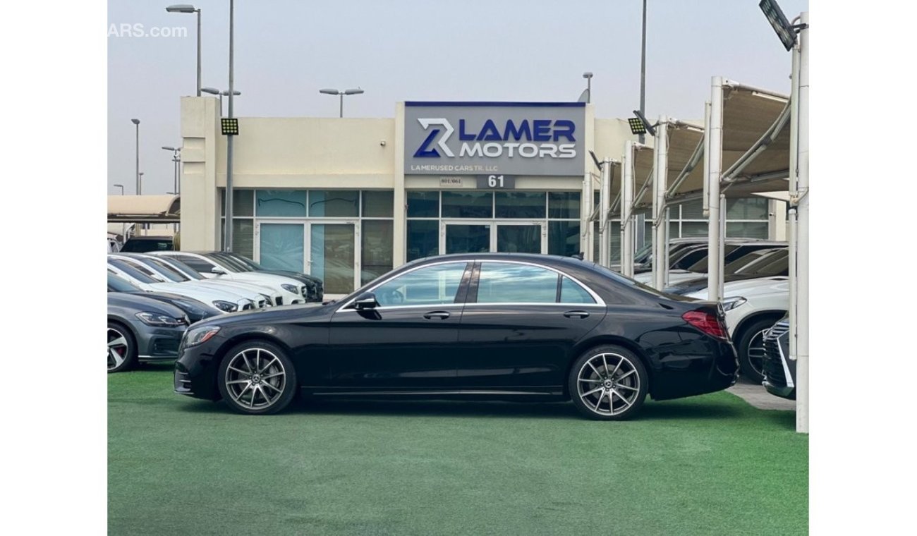 مرسيدس بنز S 560 2400 Monthly payments / s560 2019 USA / Low mileage / clean car