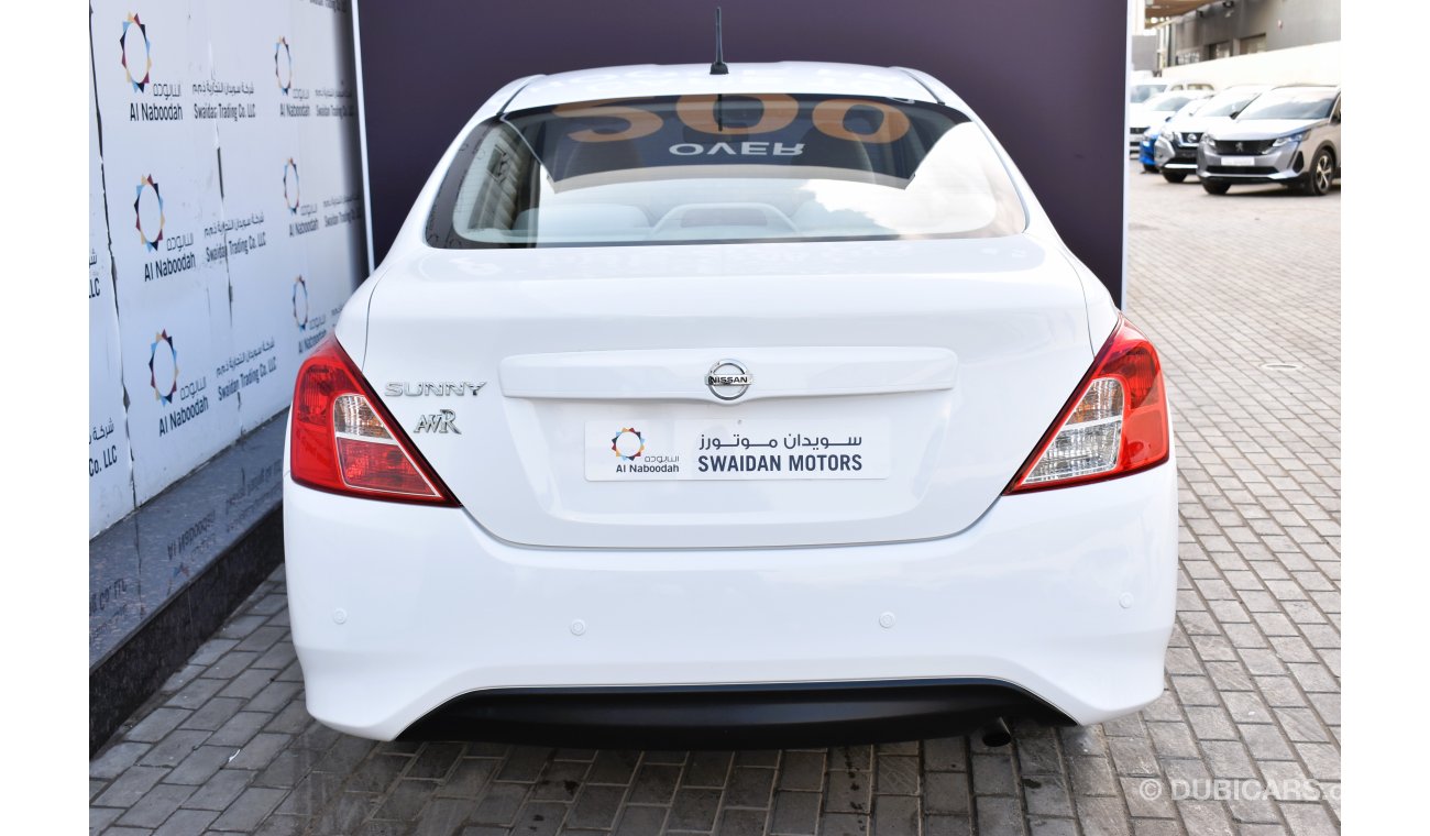 Nissan Sunny AED 509 PM | 1.5L SV GCC DEALER WARRANTY