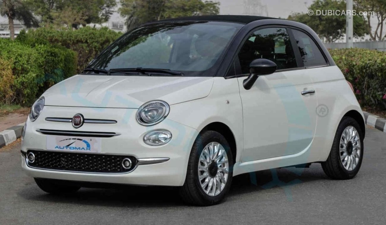 Fiat 500 (НА ЭКСПОРТ , For Export) Cabrio 1.4L FWD , 2024 GCC , 0Km , Без пробе