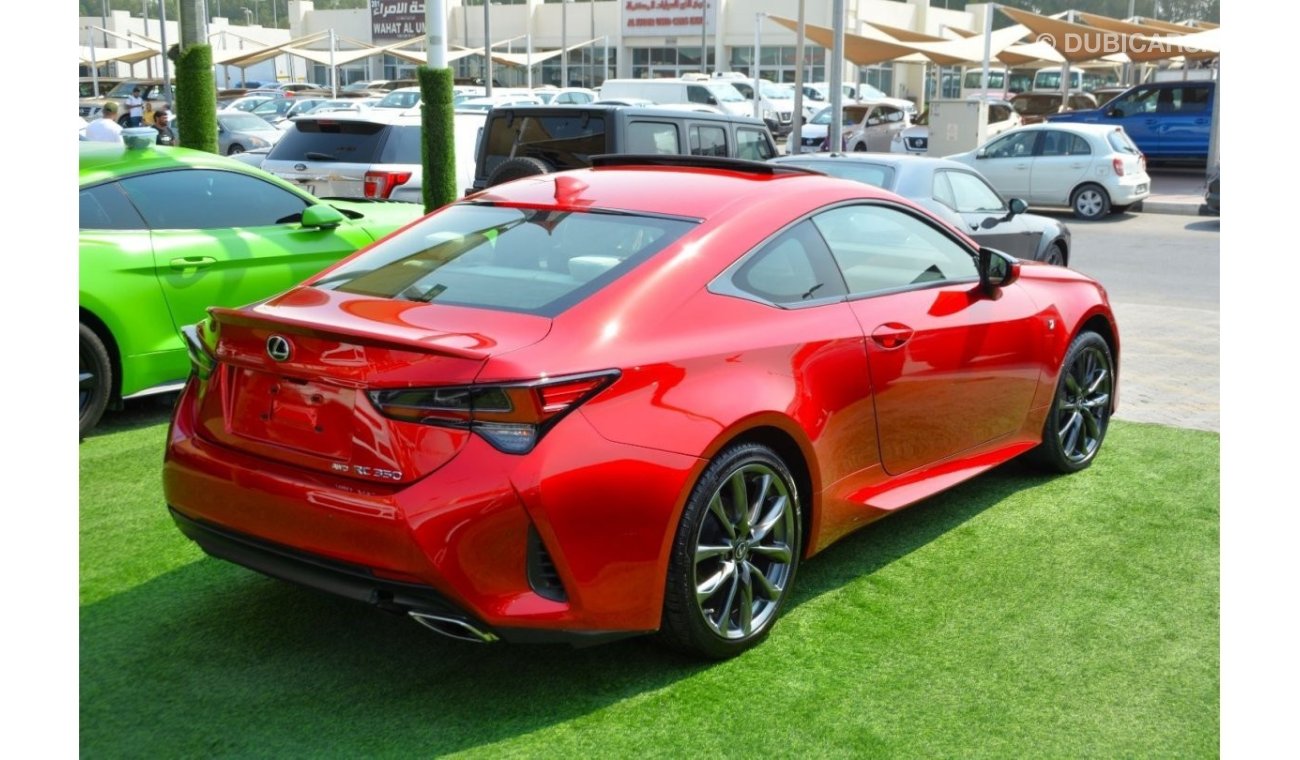 Lexus RC350 F Sport LUXUS /RC350**2022//FULL OPITION//NICE COLOR//CASH OR 0% DOWN PAYMENT