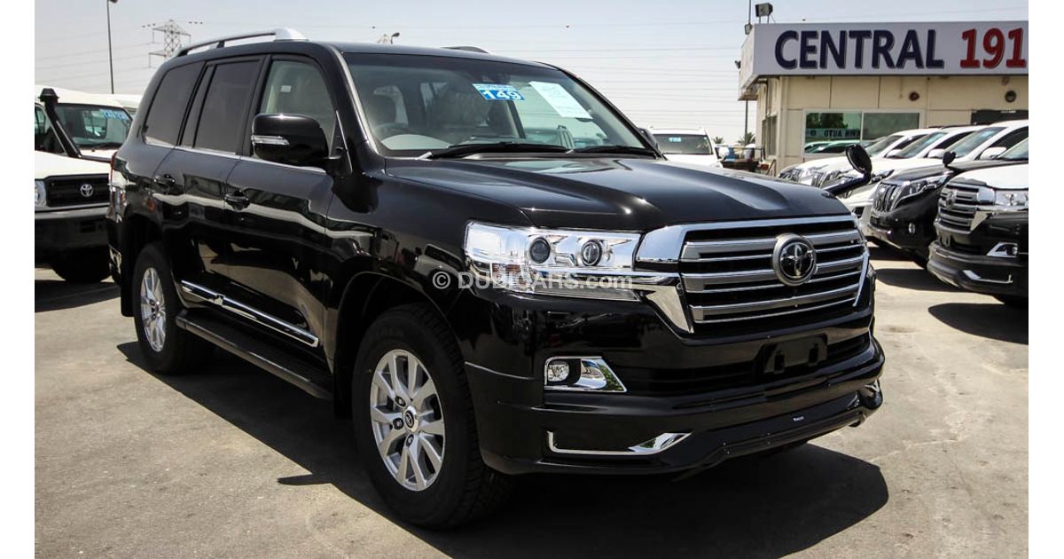 Toyota Land Cruiser V8 Black Petrol Right Hand Drive for sale. Black, 2016