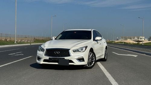 إنفينيتي Q50 3.0T Sport Black Edition 3.0T V6 GCC 2021 Low Mileage in Perfect Condition