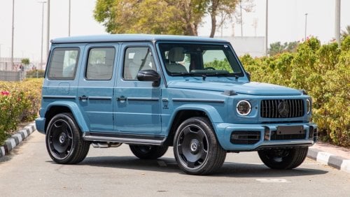 مرسيدس بنز G 63 AMG Manufaktur.DBL Night Package. German/2024. ChinaBlue. Local Registration +10%