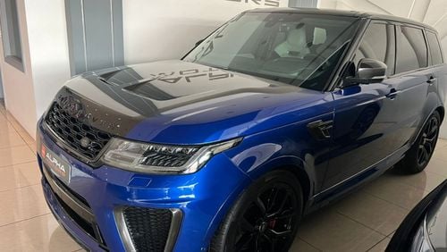 لاند روفر رينج روفر سبورت SVR 5.0L (575 HP) AWD 2018 RANGE ROVER SPORT SVR GCC FIRST OWNER WELL MAINTAINED