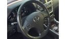 Lexus IS250 2007 I Korean Specs I Ref#456