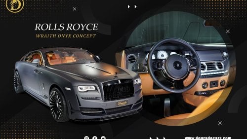 Rolls-Royce Wraith Onyx Concept | Negotiable Price | 3 Years Warranty + 3 Years Service