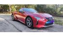 Lexus LC500 Sport 5.0L - 2023 - V8 - 471 HP - Low Mileage - Warranty - Perfect Condition