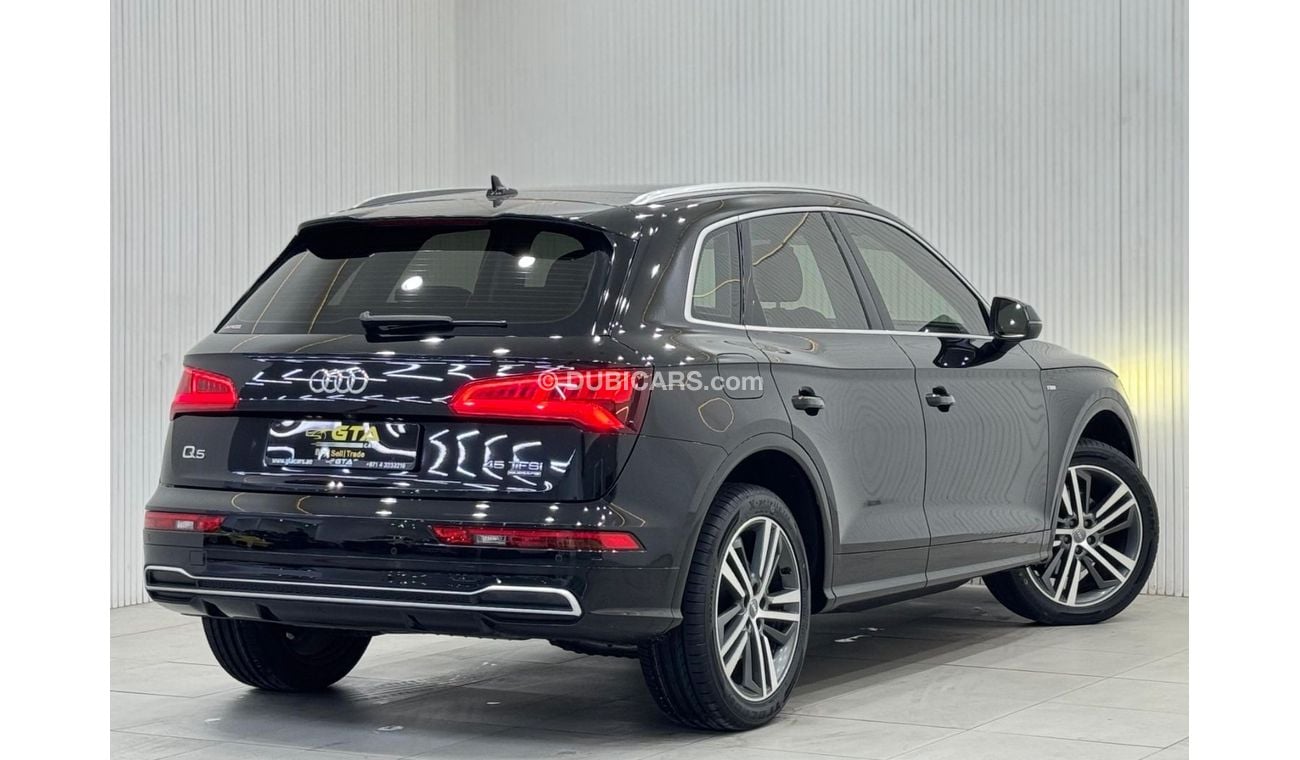 أودي Q5 45 TFSI Quattro S Line 2.0L (252 HP) 2019 Audi Q5 45TFSI S-Line Quattro, Warranty, Full Audi Service