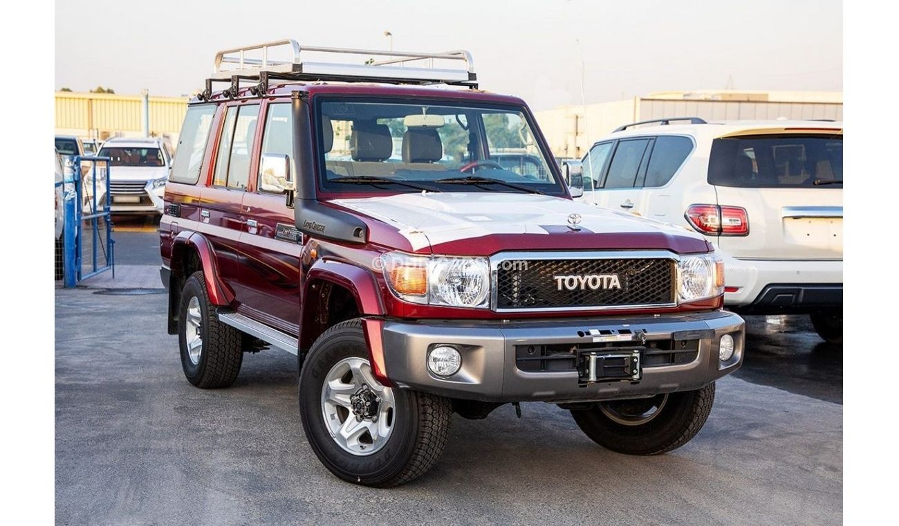 Toyota Land Cruiser Hard Top Toyota Land Cruiser 4.0L V6 MT Hardtop 5-Door -Manual Gear- Red