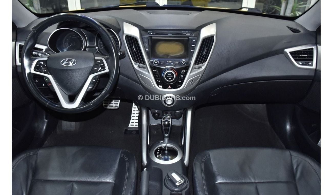 Hyundai Veloster EXCELLENT DEAL for our Hyundai Veloster ( 2015 Model ) in Yellow Color GCC Specs