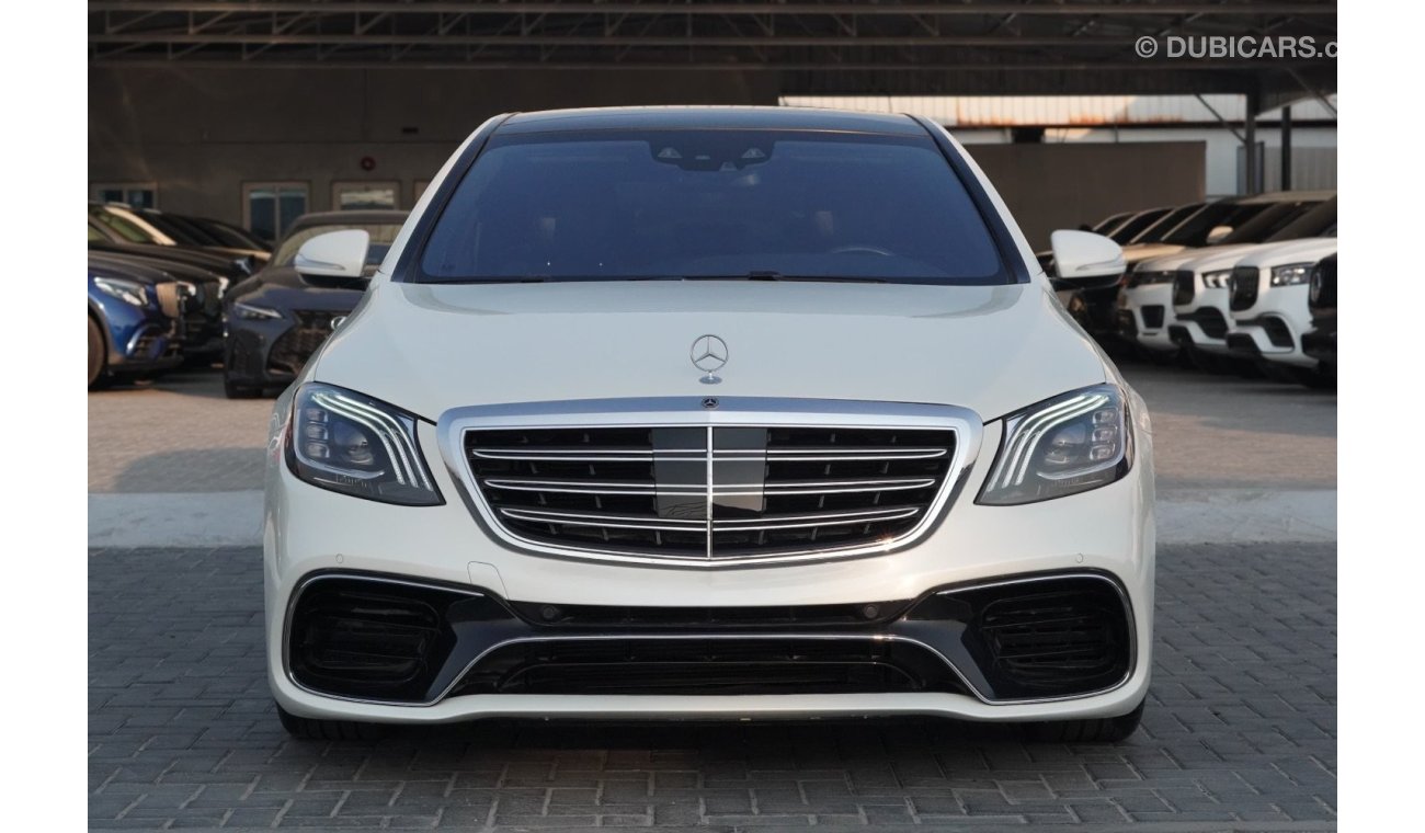 مرسيدس بنز S 550 عليها كت S 63