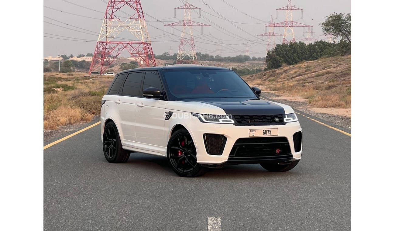 Land Rover Range Rover Sport SVR ONLY 5550/- AED MONTHLY INSTALMENT WITH ZERO DOWN PAYMANT