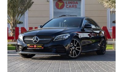 مرسيدس بنز C200 Mercedes-Benz C200 2021 GCC under Warranty with Flexible Down-Payment.