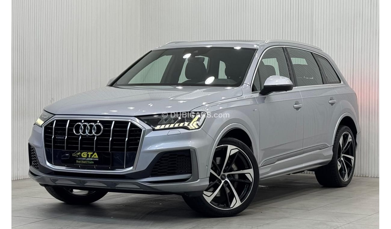 أودي Q7 55 TFSI quattro S-Line 3.0L 2020 Audi Q7 S-Line 55TFSI Quattro 7 Seater, Oct 2025 Warranty + Service