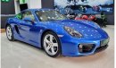 Porsche 718 Cayman Std SUMMER PROMOTION PORSCHE CAYMAN 2016 GCC IN PERFECT CONDITION FULL PORSCHE SERVICE HISTORY FOR 1