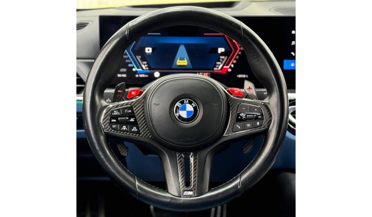 بي أم دبليو M3 2023 BMW M3 Competition SAO PAULO YELLOW, Aug 2026 BMW Warranty + Service Package, Full Service Hist