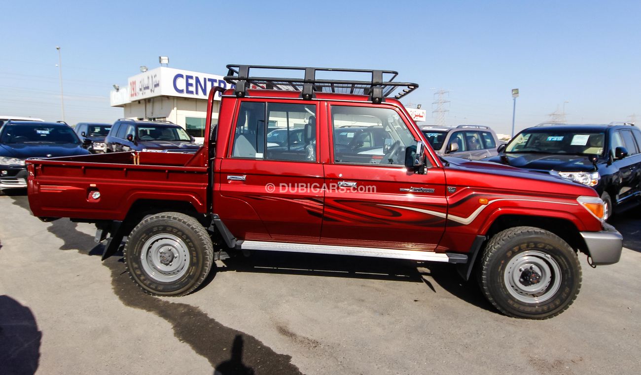 Toyota Land Cruiser Pick Up Maroon Petrol Right Hand Drive