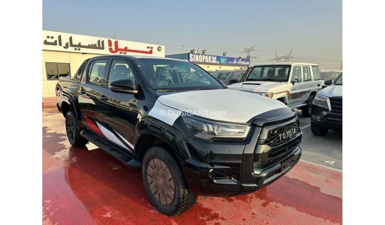 تويوتا هيلوكس TOYOTA HILUX 2.8 GRS BLACK 2023 * EXPORT ONLY *