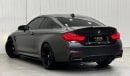 BMW M4 2018 BMW M4 Competition, One Year Warranty, Full Service History, GCC