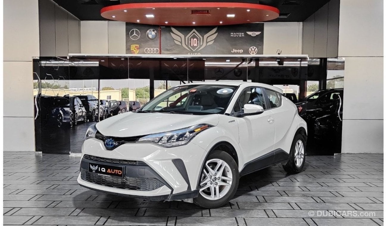 Toyota CHR AED 1,150 P.M | 2020 TOYOTA C-HR HYBRID GX | UNDER WARRANTY | GCC | LOW KM