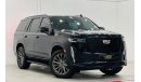 Cadillac Escalade 2021 Cadillac Escalade, Agency Warranty + Service Contract, Full Service History, GCC