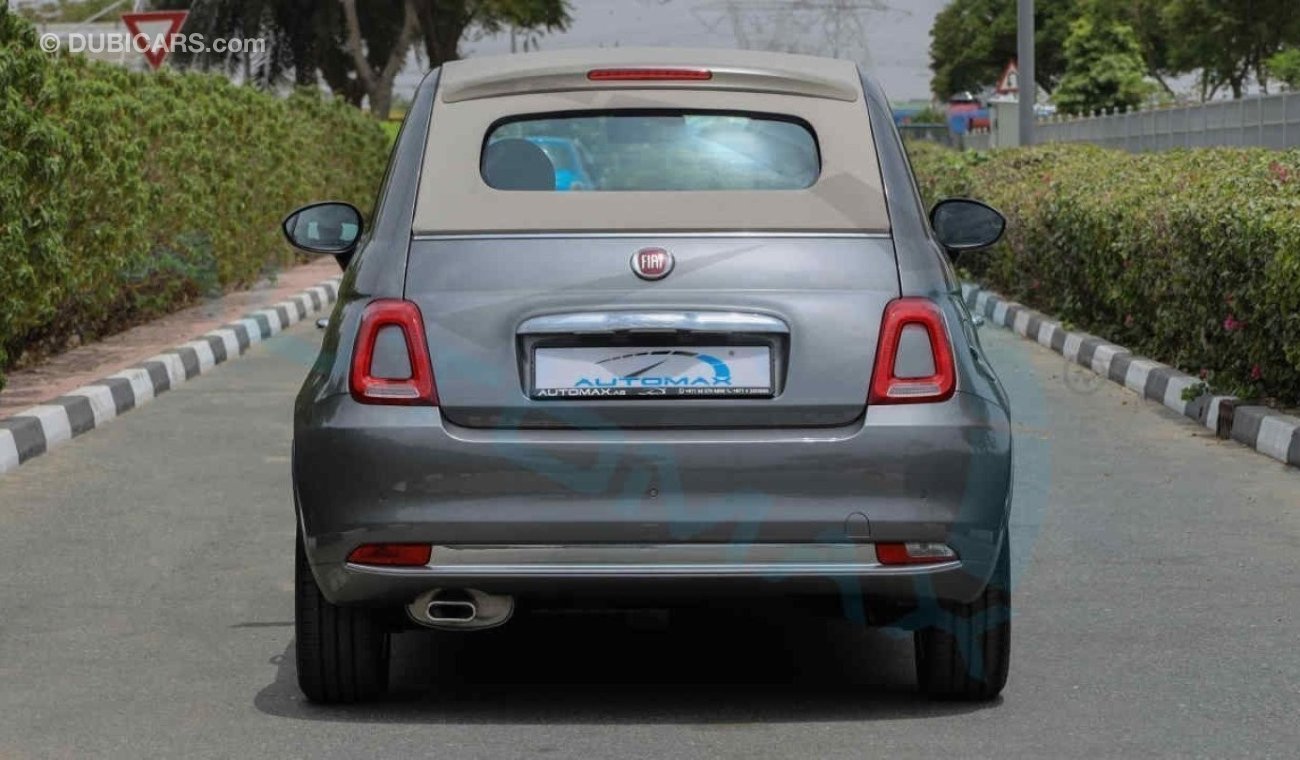 Fiat 500 Cabrio 1.4L FWD , 2024 GCC , 0Km , With 5 Years or 120K Km Warranty @Official Dealer