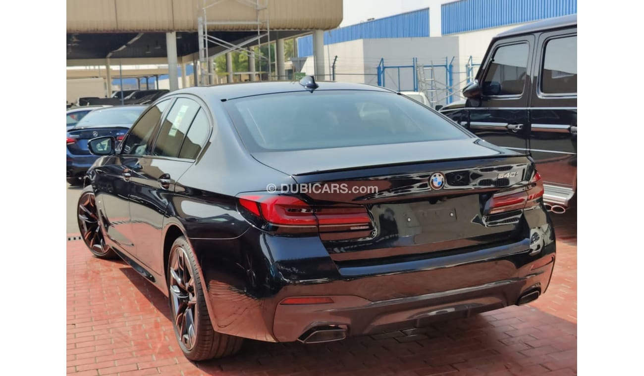 بي أم دبليو 540i i M Spot Under Warranty 2023 GCC