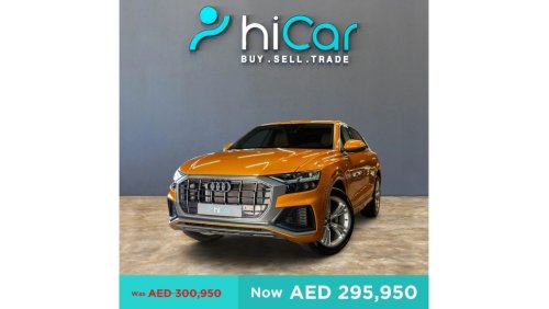 Audi Q8 AED 4,537pm • 0% Downpayment • 55TFSI • S-Line • 3 Years Warranty! 