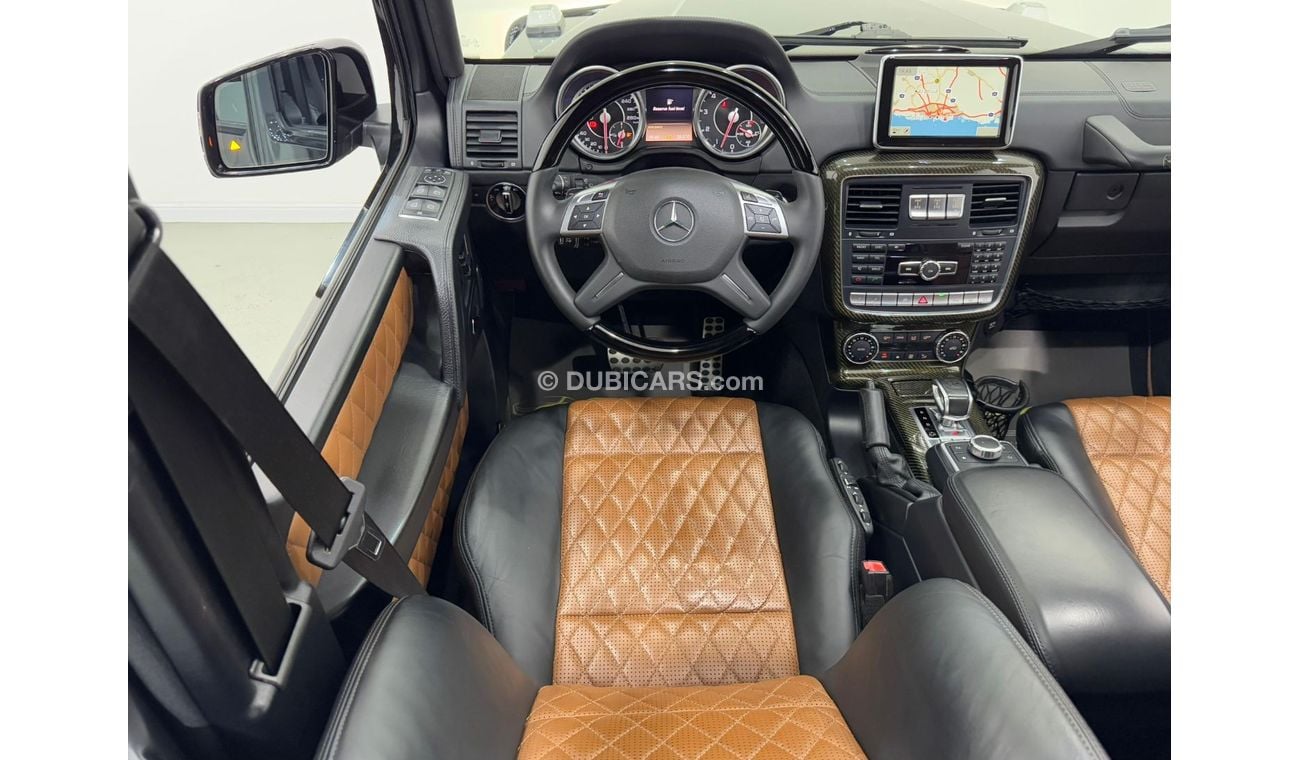 مرسيدس بنز G 63 AMG Std 5.5L 2015 Mercedes Benz G63 AMG, Service History, Carbon Fiber Package, Full Options, GCC