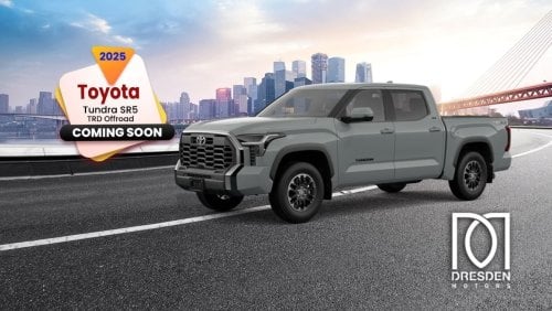 Toyota Tundra 4WD SR5 TRD Offroad CrewMax 2025. Coming Soon..