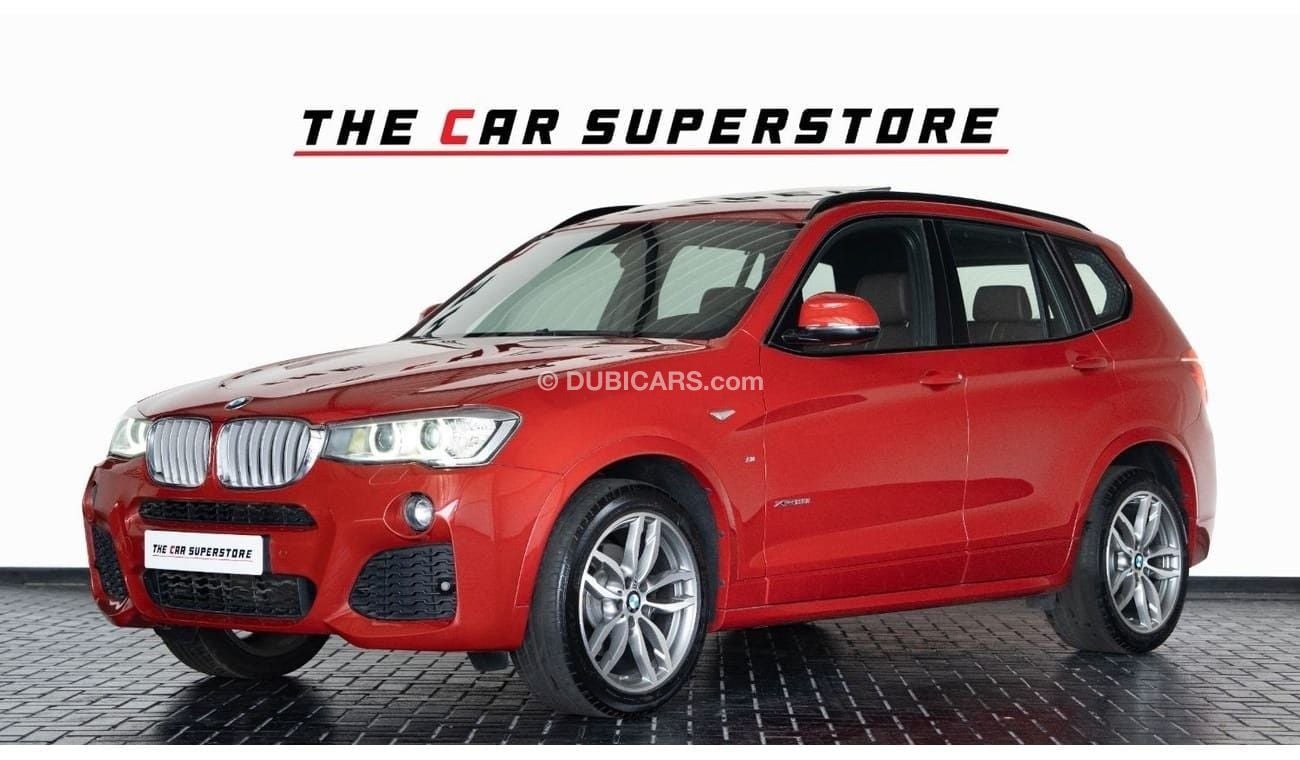 بي أم دبليو X3 2016 - BMW X3 2.0I - GCC - IMMACULATE CAR - FULL SERVICE HISTORY WITH AGENCY - 1 YEAR WARRANTY