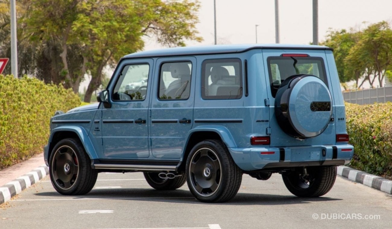 مرسيدس بنز G 63 AMG Manufaktur.DBL Night Package. German/2024. ChinaBlue. Local Registration +10%