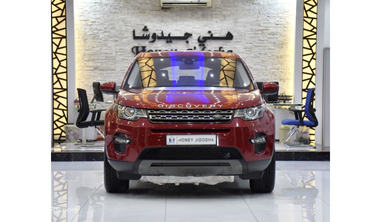 لاند روفر دسكفري سبورت EXCELLENT DEAL for our Land Rover Discovery Sport SE Si4 ( 2016 Model ) in Red Color GCC Specs