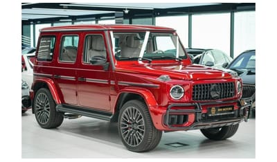 مرسيدس بنز G 63 AMG Mercedes-Benz G63 | 2025 GCC 0km | Agency Warranty | AMG | 22 Inch Rims | Double Night Package