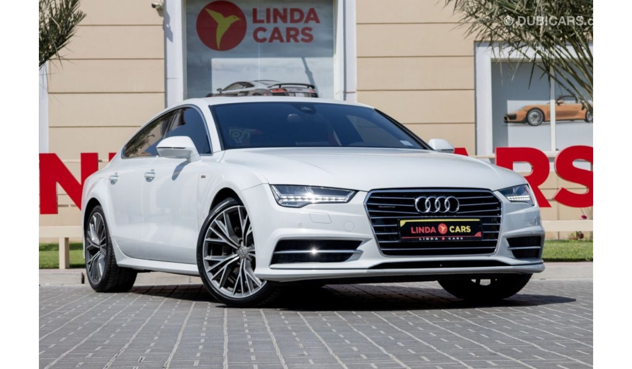 أودي A7 Audi A7 35FSI Quattro S-line 2018 GCC under Warranty with Flexible Down-Payment.