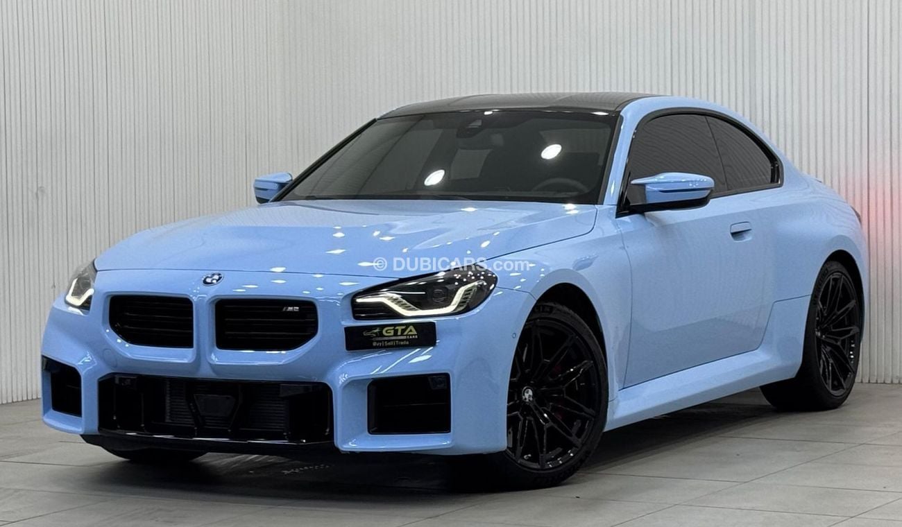 بي أم دبليو M2 2024 BMW M2 Coupe, 5 Years BMW Warranty + Service Pack, Fully Loaded, Very Low Kms, GCC