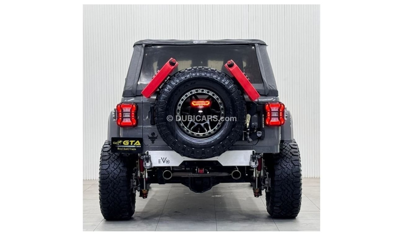 Jeep Wrangler 2018 Jeep Wrangler Unlimited Sport, Full Service History, Fully Modified, GCC